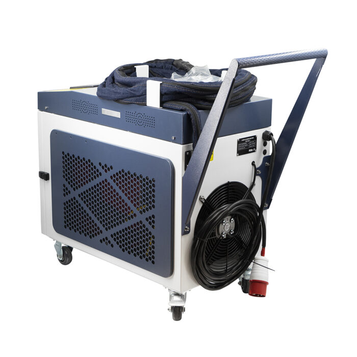 laser rust cleaning machine backside